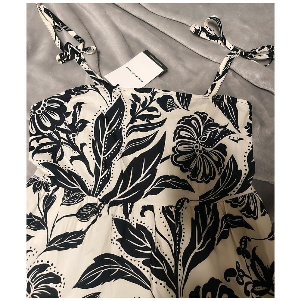 [who what wear] sleeveless floral dress